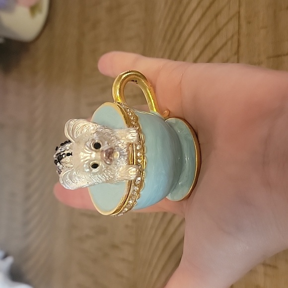Teacup Puppy Jewelry Holder - Picture 5 of 9